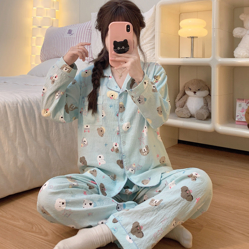 Doodle Dogs Padded Nightsuit Set